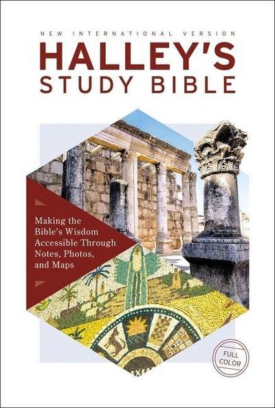 Niv, Halley’s Study Bible, Hardcover, Red Letter Edition, Comfort Print