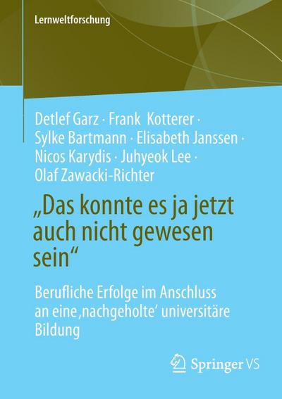 "Das konnte es ja jetzt auch nicht gewesen sein"