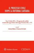 Il processo civile dopo la riforma Cartabia