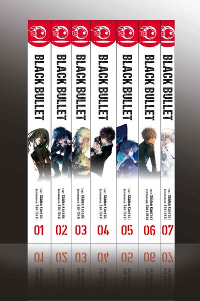 Black Bullet – Light Novel, Bände 1 bis 7