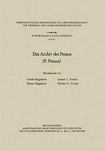 Das Archiv des Petaus