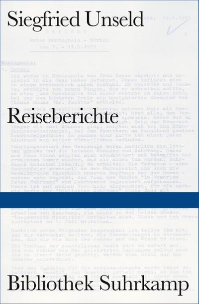 Reiseberichte