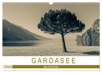 GARDASEE - das Nordufer (Wandkalender 2026 DIN A3 quer), CALVENDO Monatskalender