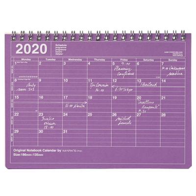 MARK’S 2020 Tischkalender S // Purple