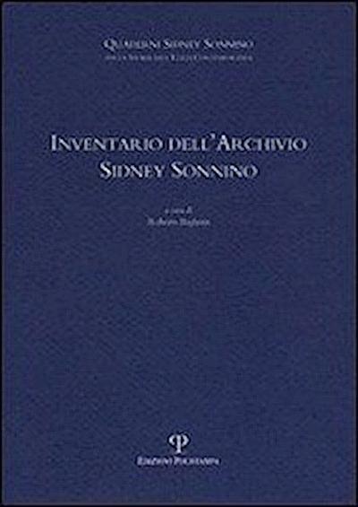 Inventario Dell’archivio Sidney Sonnino