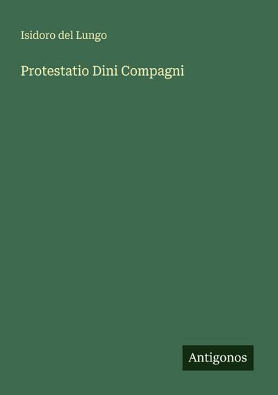 Protestatio Dini Compagni