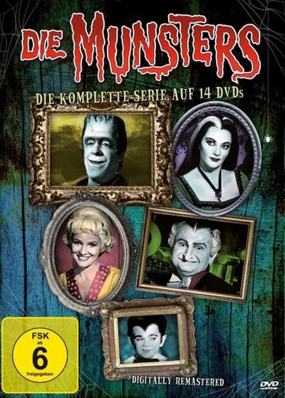 Die Munsters - Die komplette Serie (Neuauflage), 14 DVD
