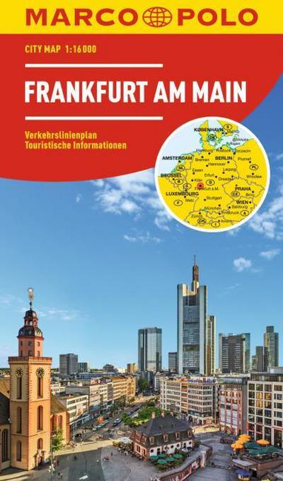 MARCO POLO Cityplan Frankfurt am Main 1:16.000
