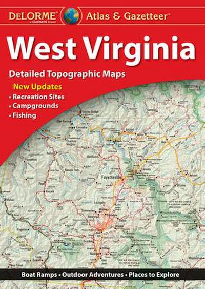 Delorme Atlas & Gazetteer West Virginia