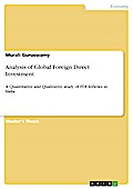 Analysis of Global Foreign Direct Investment