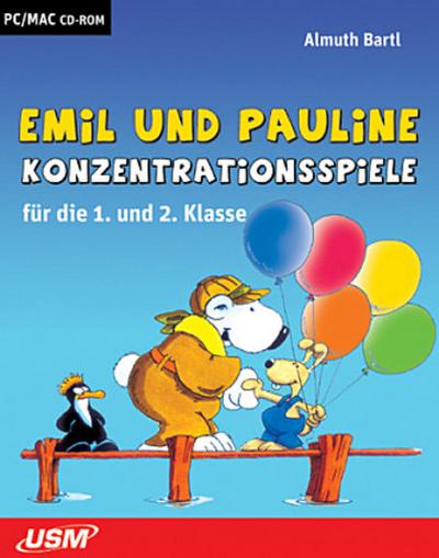Emil & Pauline Konzentrationsspiele für die 1. und 2. Klasse