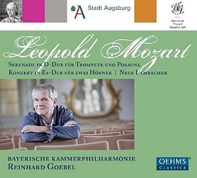 Serenade in D-Dur für Trompete und Posaune / Konzert in Es-Dur für zwei Hörner & Neue Lambacher, 1 Audio-CD