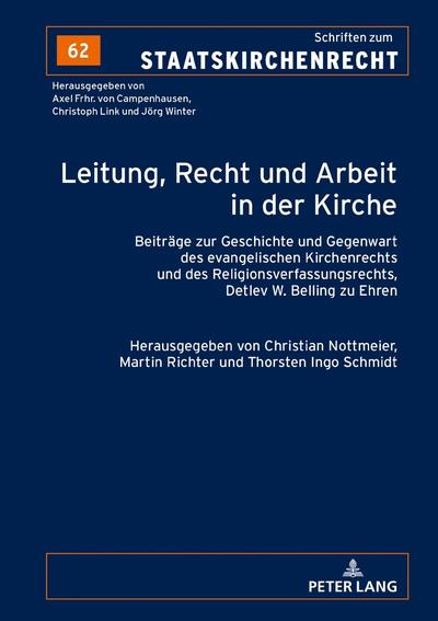 Leitung, Recht und Arbeit in der Kirche