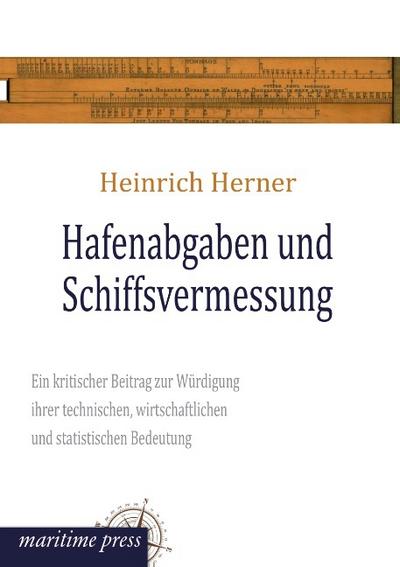 Hafenabgaben und Schiffsvermessung