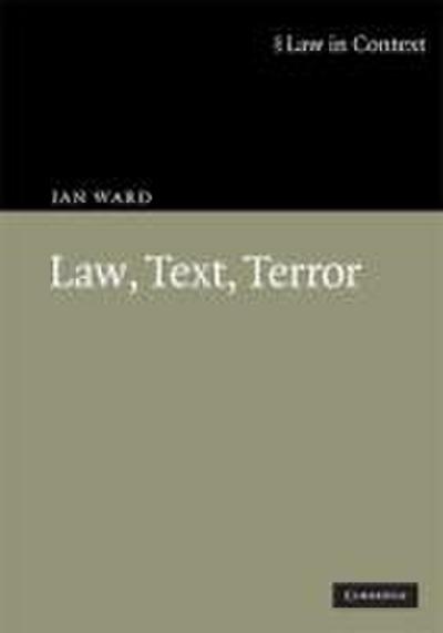 Law, Text, Terror