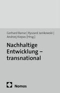 Nachhaltige Entwicklung - transnational