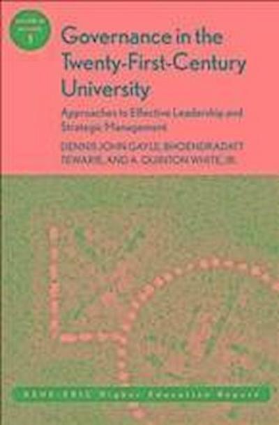 Governance in the Twenty-First-Century University