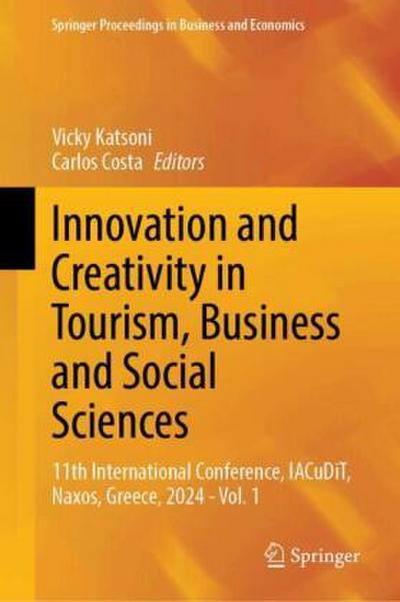 Innovation and Creativity in Tourism, Business and Social Sciences, m. 2 Buch