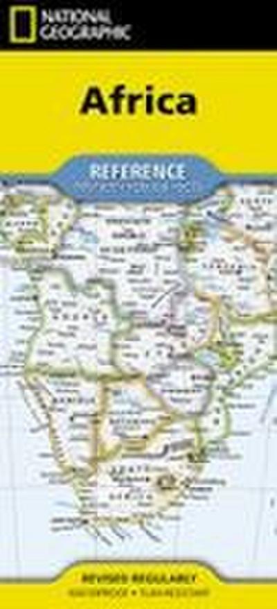Africa Reference Map (folded)