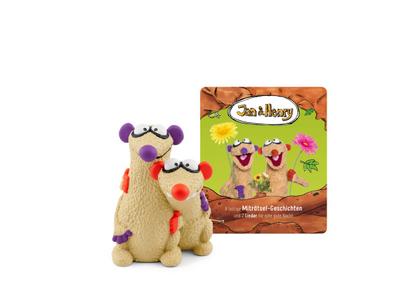 tonies Hörfiguren für Toniebox, Jan und Henry – 8 Rätsel und 2 Lieder, Hörspiel mit Liedern für Kinder ab 3 Jahren, Spielzeit ca. 43 Minuten