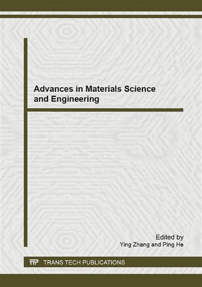 Advances in Materials Science and Engineering