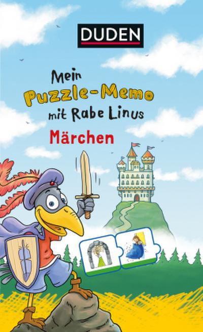 Mein Puzzlememo mit Rabe Linus - Märchen (Kinderspiel)