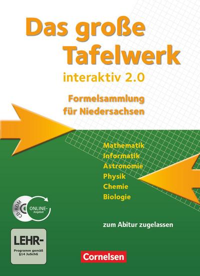 große Tafelwerk interaktiv 2.0 Niedersachsen. Schülerbuch