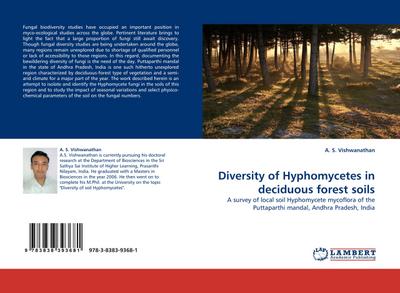 Diversity of Hyphomycetes in deciduous forest soils - A. S. Vishwanathan
