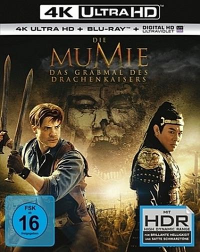Mumie 3, Die (UHD+BR) Grabmal d.Drachenk Min: 115/DD5.1/WS  2Disc, 4K Ultra