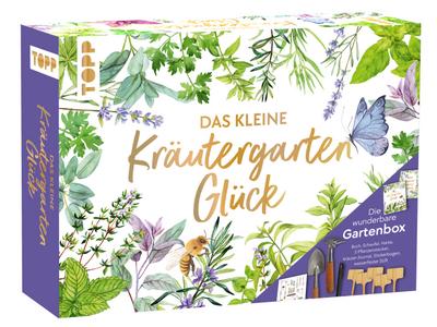 Das kleine Kräutergarten-Glück - Die wunderbare Gartenbox. Mit Kräuterkunde und Werkzeugen