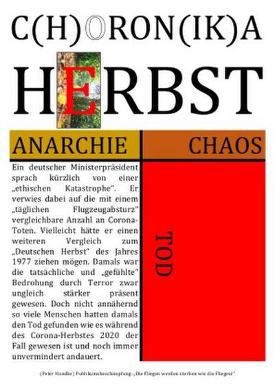 C(H)ORON(IK)A HERBST [ANARCHIE | CHAOS | TOD]