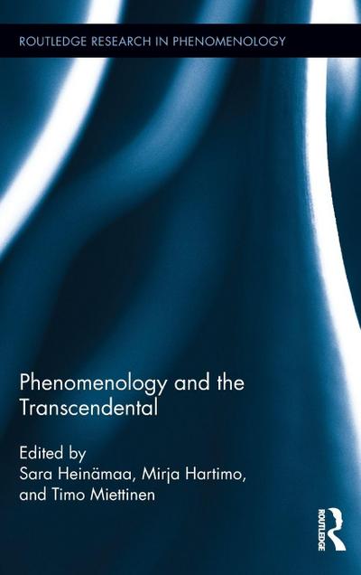Phenomenology and the Transcendental