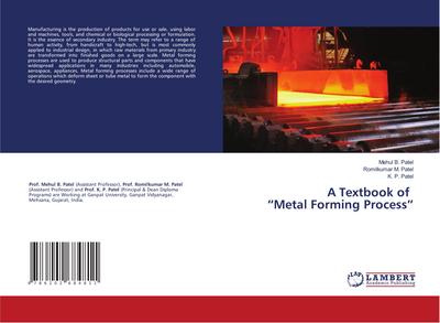 A Textbook of "Metal Forming Process"