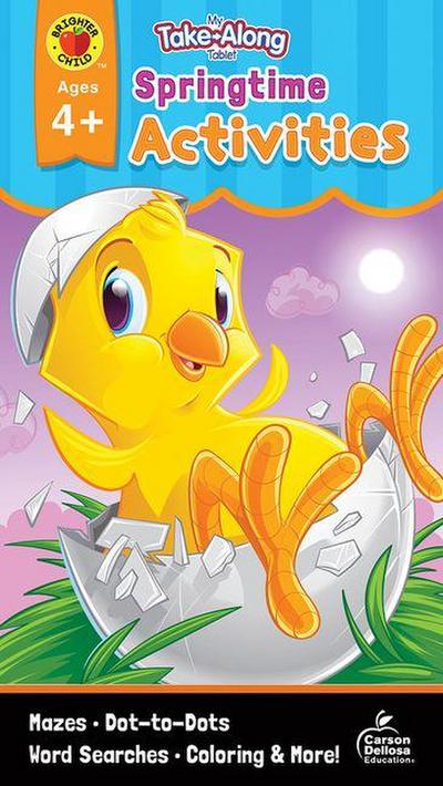 My Take-Along Tablet Springtime Activities, Ages 4 - 5