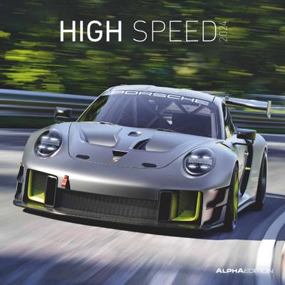High Speed 2024 - Broschürenkalender 30x30 cm (30x60 geöffnet) - Kalender mit Platz für Notizen - Bildkalender - Wandplaner - Technikkalender