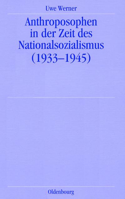 Anthroposophen in der Zeit des Nationalsozialismus