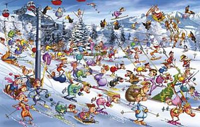 Christmas Ski (Puzzle)