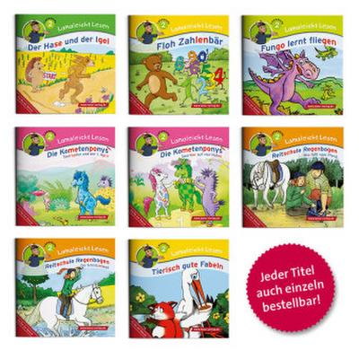 Lamaleicht Lesen Themenset Lesestufe 2, 8 Teile