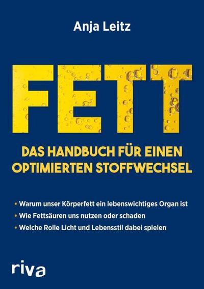Fett - Das Handbuch für einen optimierten Stoffwechsel