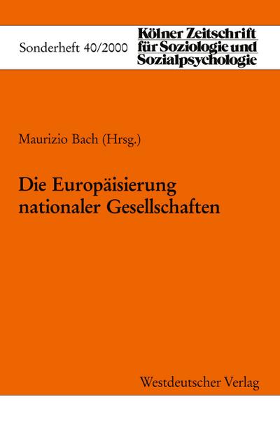 Die Europäisierung nationaler Gesellschaften