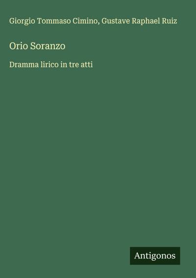 Orio Soranzo
