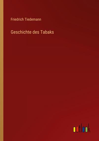 Geschichte des Tabaks