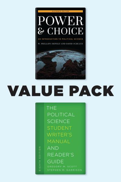 Power and Choice 16e and the Political Science Student Writer’s Manual and Reader’s Guide 8e Value Pack