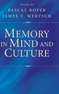 Memory in Mind and Culture