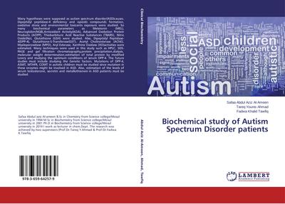Biochemical study of Autism Spectrum Disorder patients
