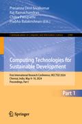 Computing Technologies for Sustainable Development