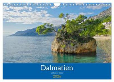 Dalmatien - Stille Orte (Wandkalender 2026 DIN A4 quer), CALVENDO Monatskalender