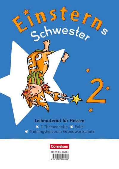 Einsterns Schwester - Sprache und Lesen 2. Schuljahr. Themenhefte 1-4 und Training Grundwortschatz im Paket (Ausgabe Hessen)