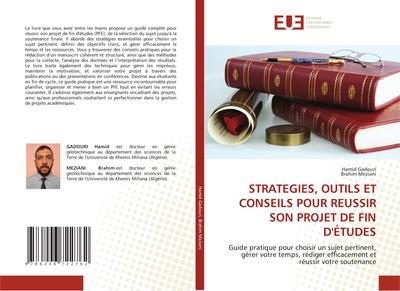STRATEGIES, OUTILS ET CONSEILS POUR REUSSIR SON PROJET DE FIN D’ÉTUDES