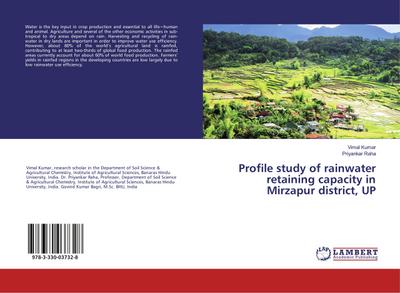 Profile study of rainwater retaining capacity in Mirzapur district, UP